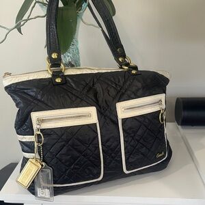 Coach Poppy Limited Edition Ski Bunny Quilted Tote